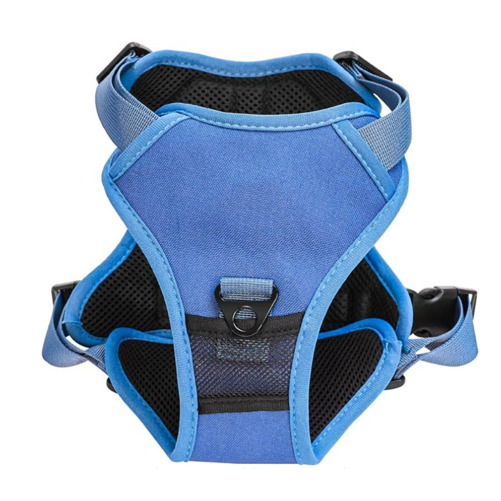 Arnés Para Perro Con Correa Retráctil - Azul