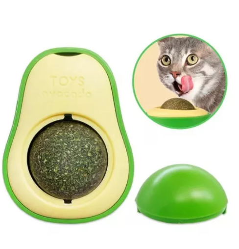 Juguete de Pared con Catnip en Forma de Palta 🍃🥑